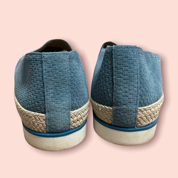 Donald J. Pliner Shoes Palm Slip On Suede Sneakers Blue Size 8 - Picture 5 of 7